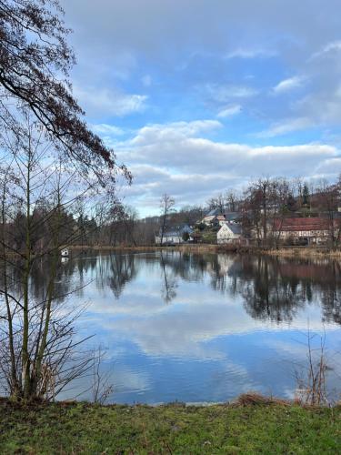 A szálláshely kívülről, Ferienwohnung Idyll am Weigsdorfer Teich in Cunewalde