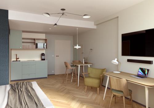Hood House Kassel - volldigitales Serviced Apartment