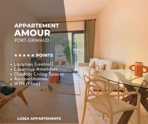 Appartement « AMOUR » luxueux avec amarrage 11m - Apartment - Grimaud