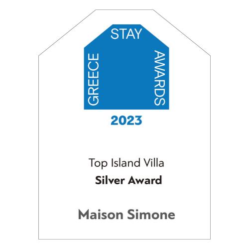 Maison Simone with private heated infinity pool & spectacular sea view