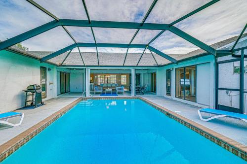 Modern Cape Coral Home with Pool Dock and Gulf Access - main image