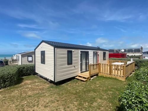 Chalet Bord de Mer - Camping - Gouville-sur-Mer