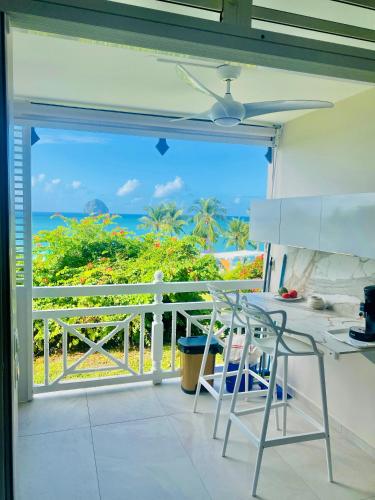 Létesítmények, Diadora au magnifique panorama - Studio neuf de prestige vue mer in Le Diamant