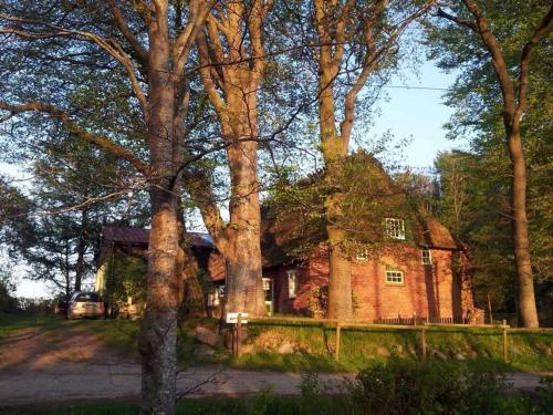 Romantic thatched roof house in Schnarup-Thumby, Deutschland
