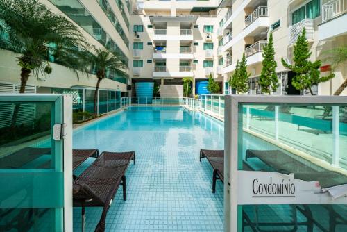 泳池, Bombinhas Summer Beach APT 333 in 邦马宾哈斯