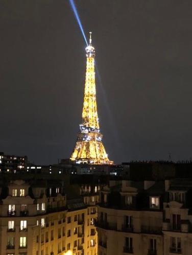 Vue imprenable sur la Tour Eiffeil, Paris