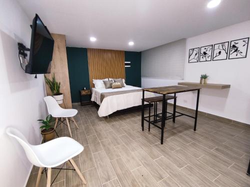 Apartaestudio moderno y privado en Medellin, Medellín (fotografie 4)