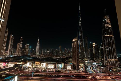 Burj Khalifa View, High Floor, Dubai Mall Access, Gym, Infinity-Pool, Playground, BBQ, Family Friendly, Dubaj (fotografie 2)