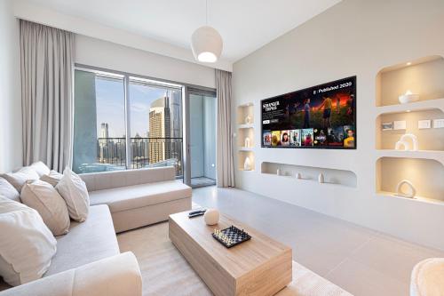 Burj Khalifa View, High Floor, Dubai Mall Access, Gym, Infinity-Pool, Playground, BBQ, Family Friendly, Dubaj (fotografie 4)
