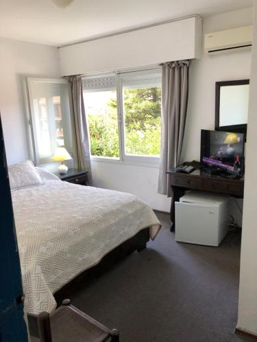 1 double bed