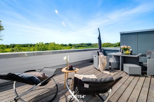 شرفة/ تراس, chill lounge 44 in Olpenitz