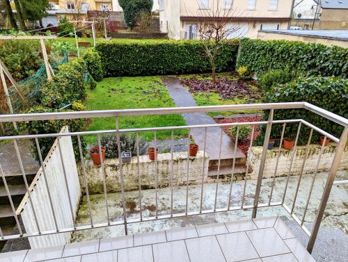 Balcony/terrace, Howald 2 BR Apartment with Private Garage & Garden in Howald