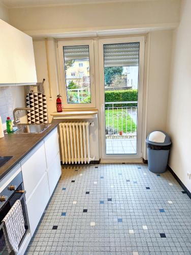 Kitchen, Howald 2 BR Apartment with Private Garage & Garden in Howald