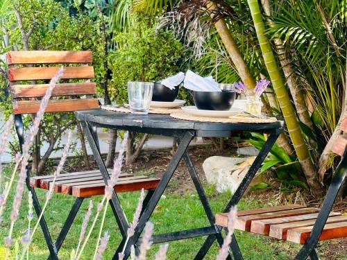 Jardim, Villa da Graca - Selfcatering or B&B in Baía Mossel