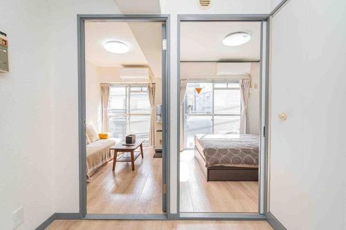 A boutique one-bedroom apartment in Takadanobaba, Shinjuku Ward, Tokyo. A 6-minute walk to the Yamanote Line