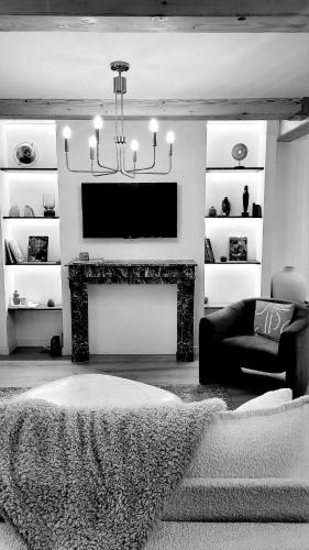 společenská místnost / TV salónek, Verdon - Appartement d'Architecte in Comps Sur Artuby