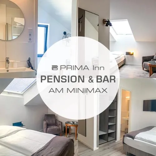 PRIMA Inn Unterkunft direkt über der "Bar am Minimax" in Neuruppin, Deutschland