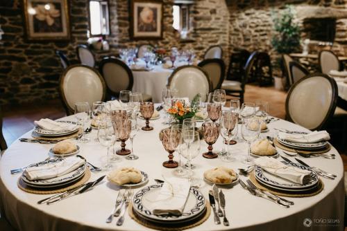 餐廳, Pazo de Bendoiro in 拉林