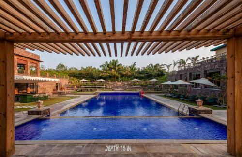 Swimming pool, Taj Sawai, Ranthambore in Ranthambore