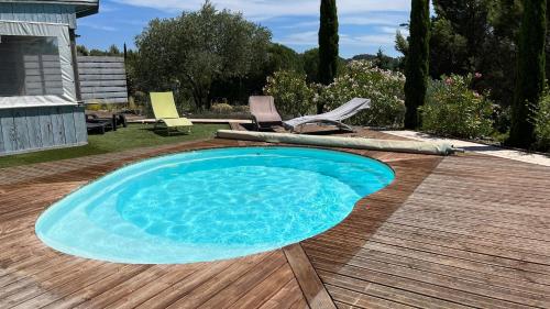 Tente Lodge au Domaine de l'Aven in Villeneuve-Minervois