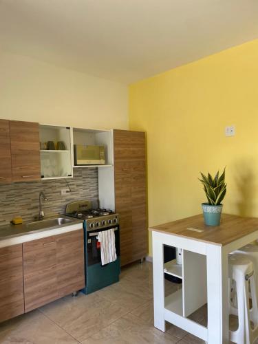 kök, Cozy apartment in Savaneta in Savaneta