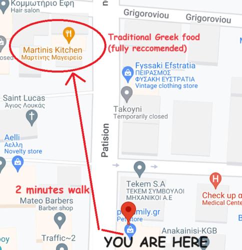 Spacious 2 BR apartment Downtown Athens - Explore Center by foot, Ateny