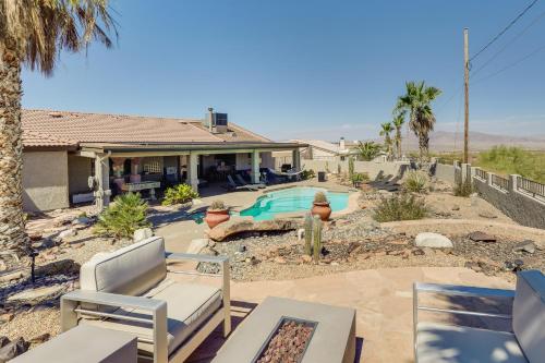 4 Mi to Lake Havasu State Park Home with Mtn Views!