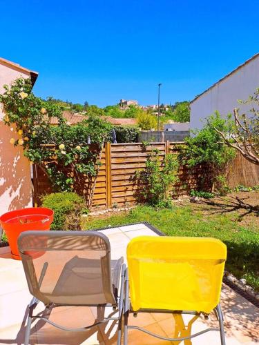 Maison de 3 chambres avec terrasse et wifi a Greoux les Bains