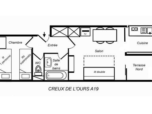 Appartement Méribel 2 pièces 4 personnes - FR-1-182-195 - image 14