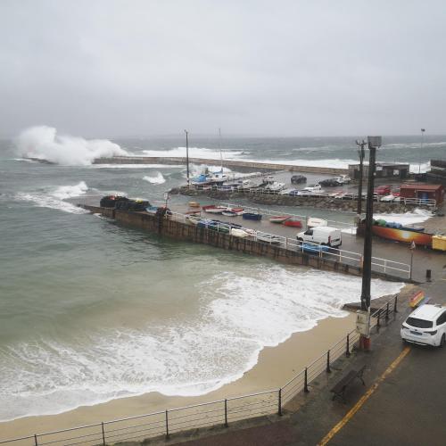 Céntrico apartamento en Corrubedo