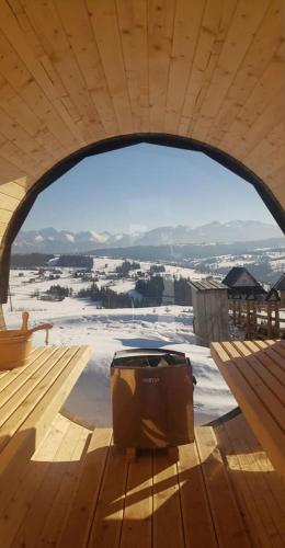 Apkārtne, Alpine Chalet with Jacuzzi and Sauna in Bustryk