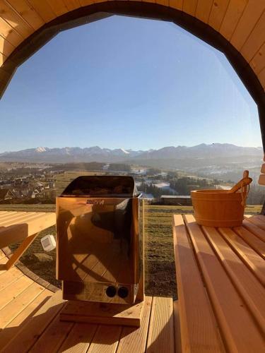 Apkārtne, Alpine Chalet with Jacuzzi and Sauna in Bustryk