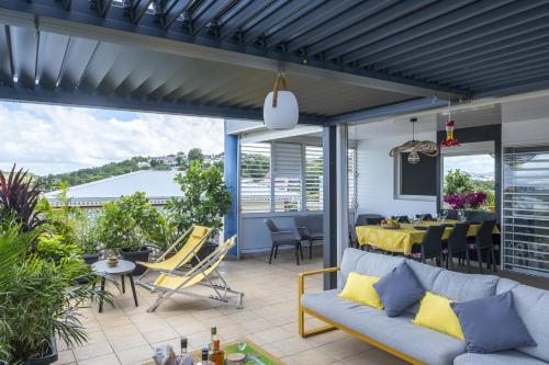 Faciliteiten, T4 STANDING ANSE MITAN 3 ILETS 95M2 plus 32M2 TERRASSE pergola et vue XXL in Les Trois Ilets