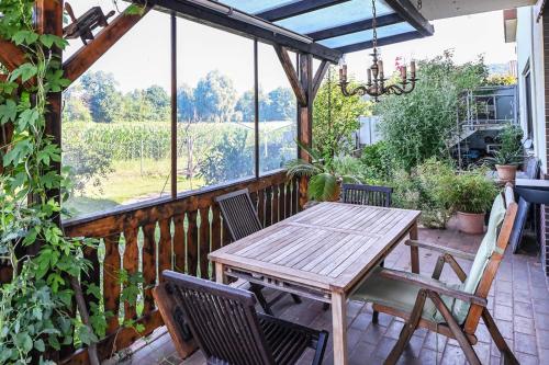 Balcony/terrace, Breubergblick, Stylisches Apartment in Breuberg in Breuberg