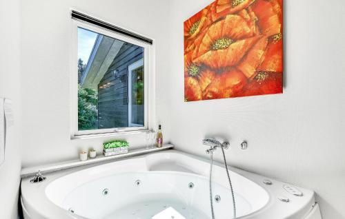 Bathroom, Gorgeous Home In Tarm With Sauna in Hemmet