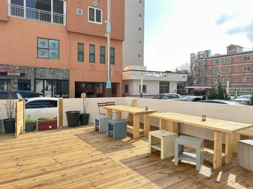 Balcony/terrace, Slow Citi Guest House near Oedolgae