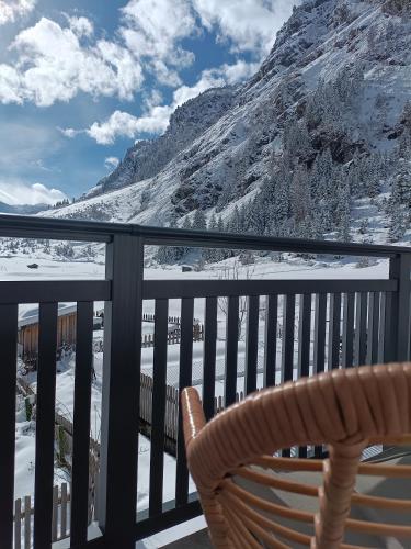 Kilátás, Haus Larcher Appartment in Sankt Leonhard im Pitztal