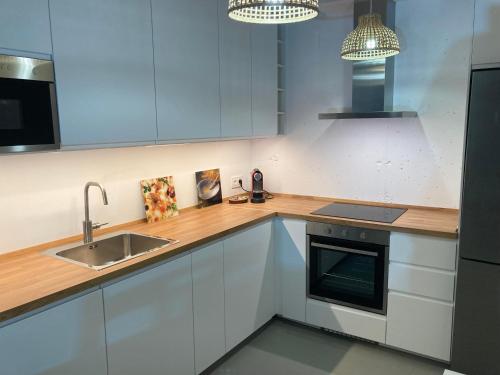 ห้องครัว, Loft estilo industrial en Esplugues - 15 min de Barcelona in เอสปลูเกส เด โยเบรกัต
