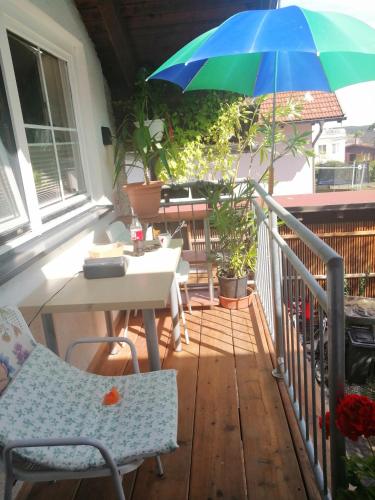 Balkons/terase, Atelieo beim Nussbaum in Urschendorf