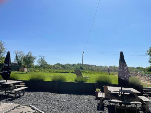 Dārzs, The Plough Inn Leitholm in Leitholm