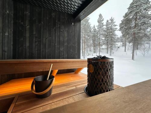 Сауна, Kimmelvilla - Wilderness in your living room in Пиатунтури