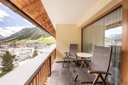 parveke/terassi, Superior Hotel Post Ischgl in Ischgl
