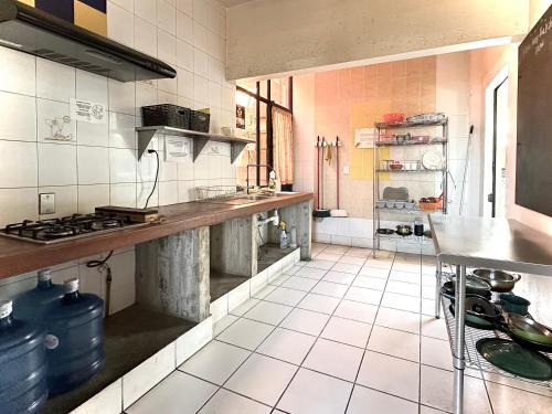 virtuve, Hostal Andaina in Oahaka