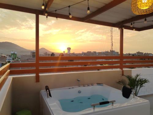 Джакузі, La Terraza Suite Chicama in Пуерто Чікама