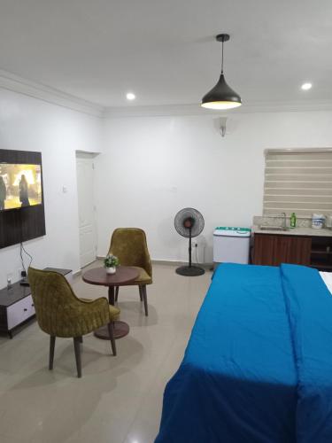 OD-V!CK'S POSH APARTMENTS, WUYE DISTRICT, WiFi, 24hr power, Smart tv, Security, Dstv
