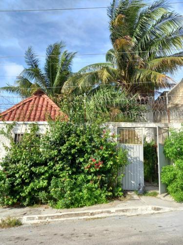 Bedroom near the beach entrance in Playa del Carmen, Mexico
