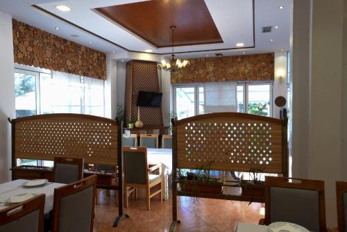 ห้องอาหาร, Hotel Restorant Halal Il Tramonto. in โวเร