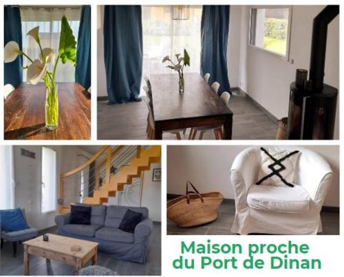 Maison proche du Port de Dinan gîte à louer Tressaint