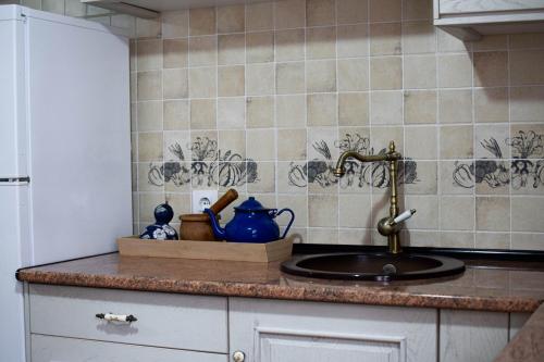 廚房, Casa Rural El Sobraillo in 拉維拉新鎮