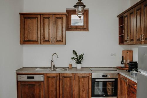 Konyha, Molnár Apartment (Molnar Apartment) in Gosztola